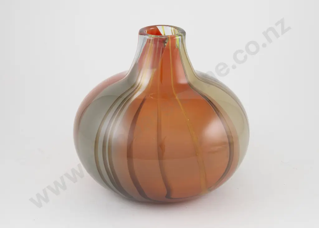 Nicholas Morin French Encased Glass Vase Image 1++