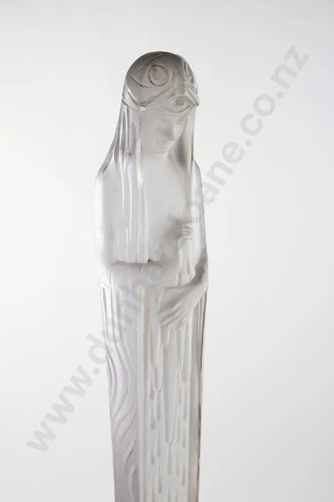 Rene Lalique Statue Source De La Fontaine Climene Image 1++