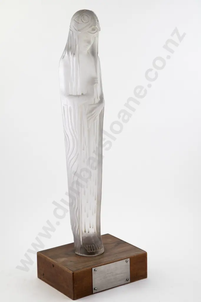 Rene Lalique Statue Source De La Fontaine Climene Image 1++