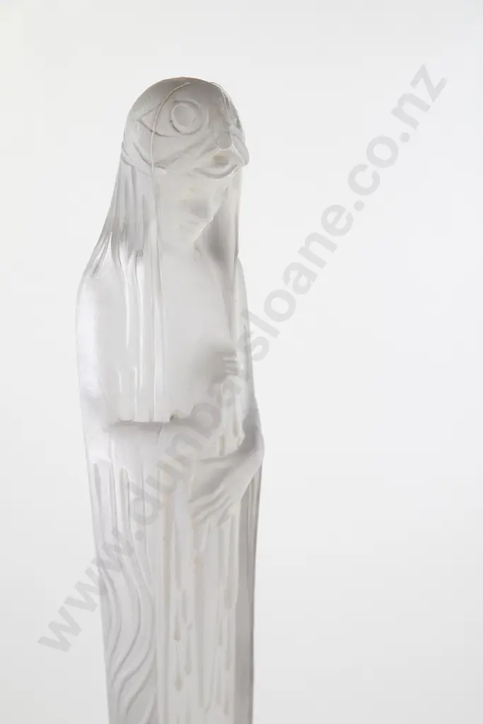 Rene Lalique Statue Source De La Fontaine Climene Image 1++