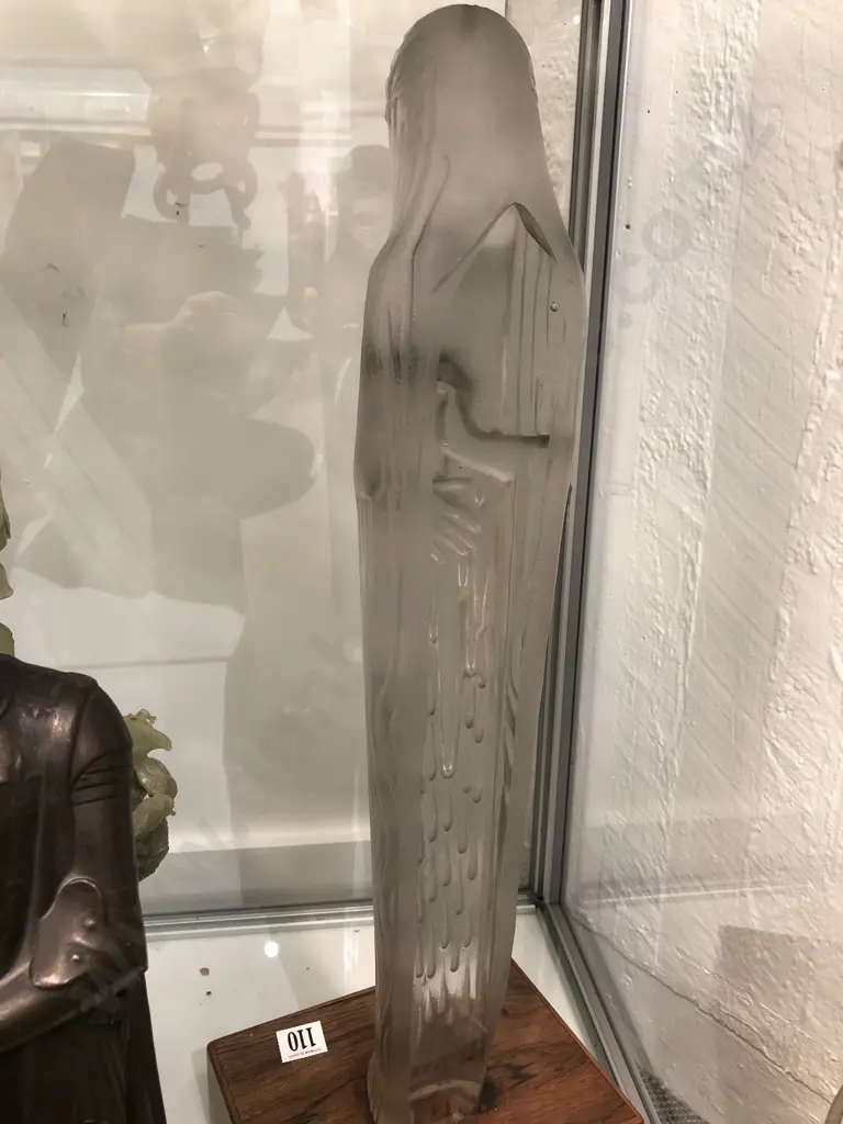 Rene Lalique Statue Source De La Fontaine Climene Image 1++