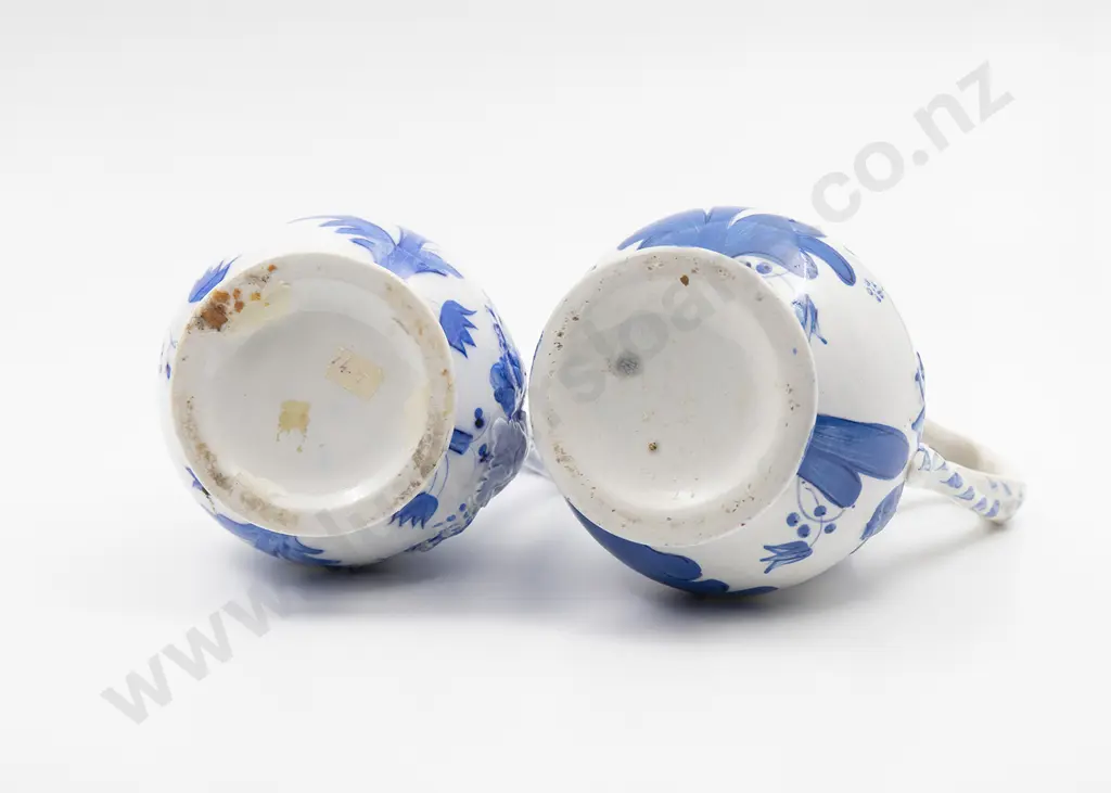 Two Victorian Staffordshire Ale Jugs Image 1++