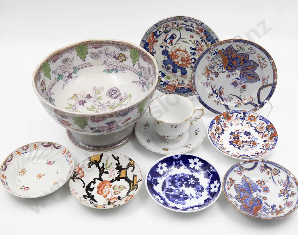 Victorian Staffordshire Fruit Bowl Image 1++