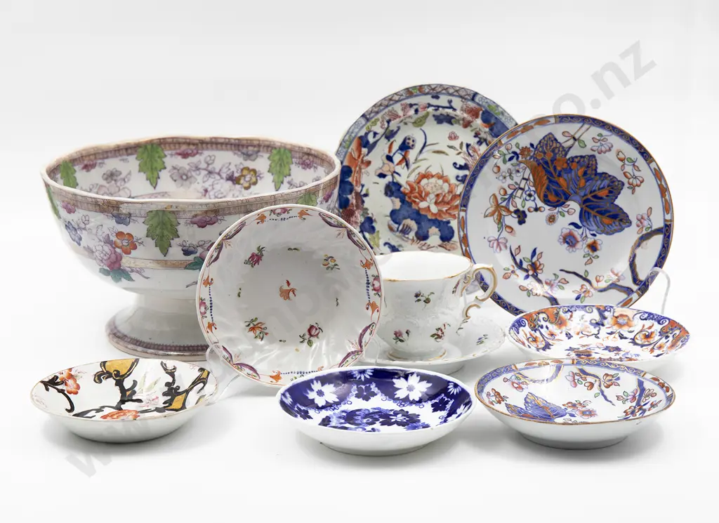 Victorian Staffordshire Fruit Bowl Image 1++