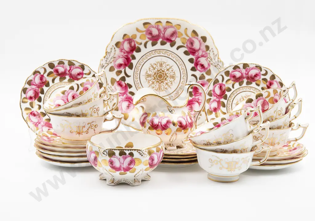 Mid C19th Possible Spode Teaware Image 1++