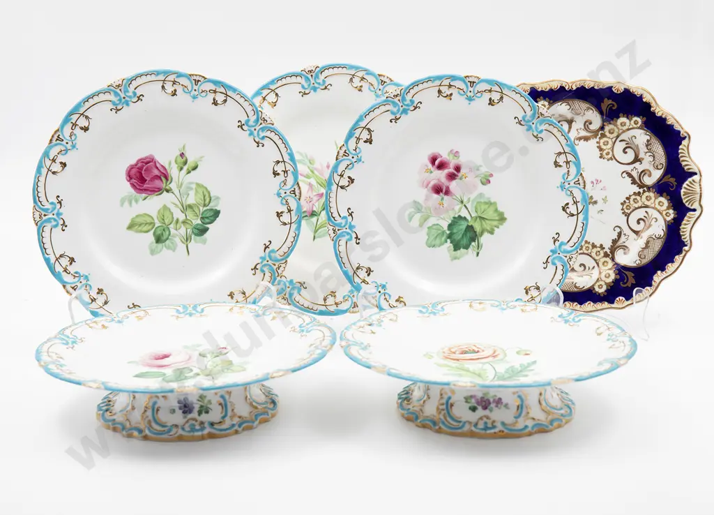 Mid C19th English Dessert Set Image 1++