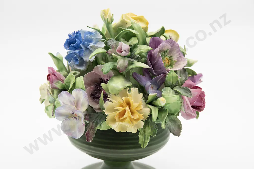 Large Crown Staffordshire Table Centre Floral Posy Image 1++