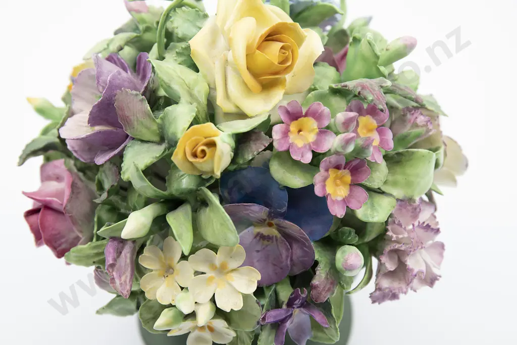 Large Crown Staffordshire Table Centre Floral Posy Image 1++