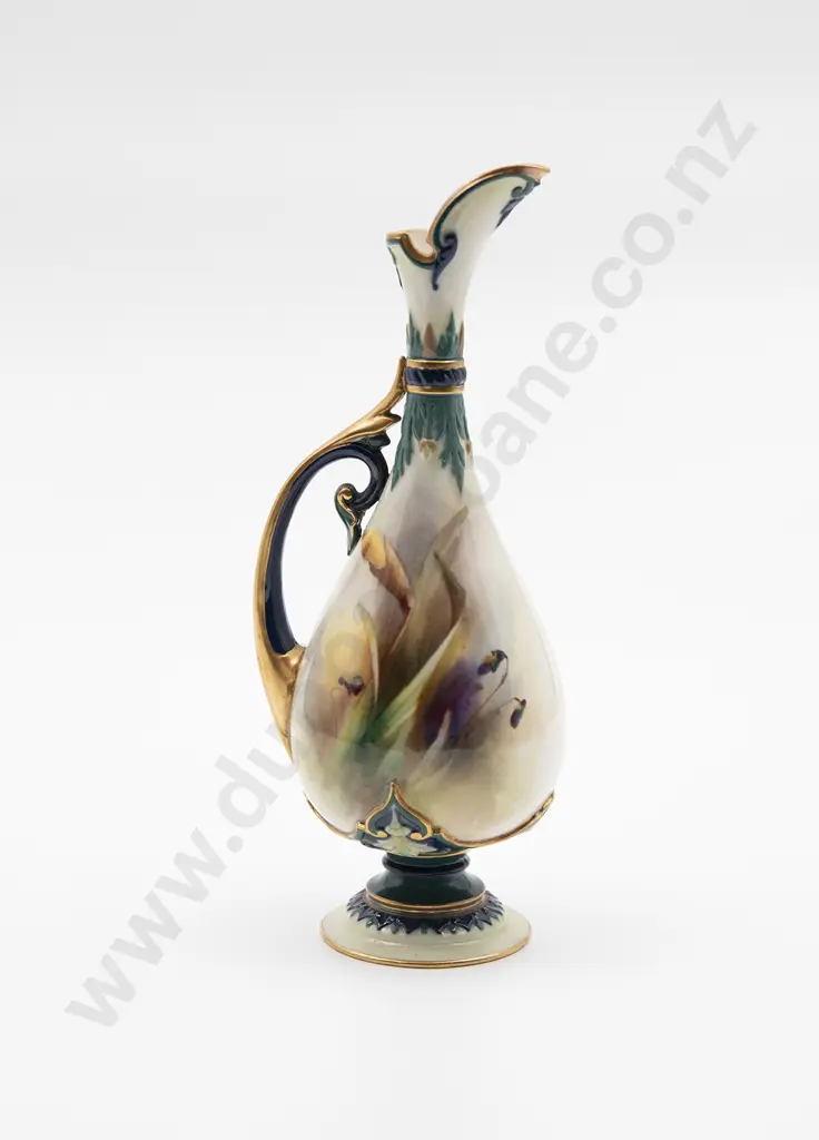 Royal Worcester Hadley Posy Ewer Image 1++