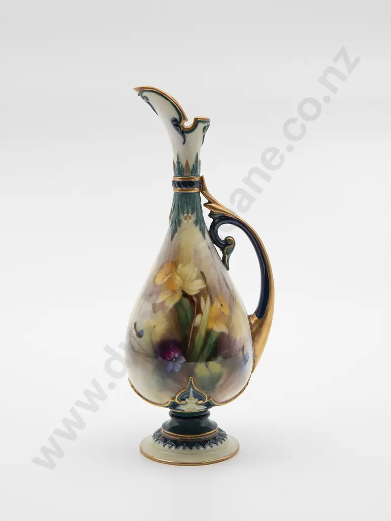 Royal Worcester Hadley Posy Ewer Image 1++