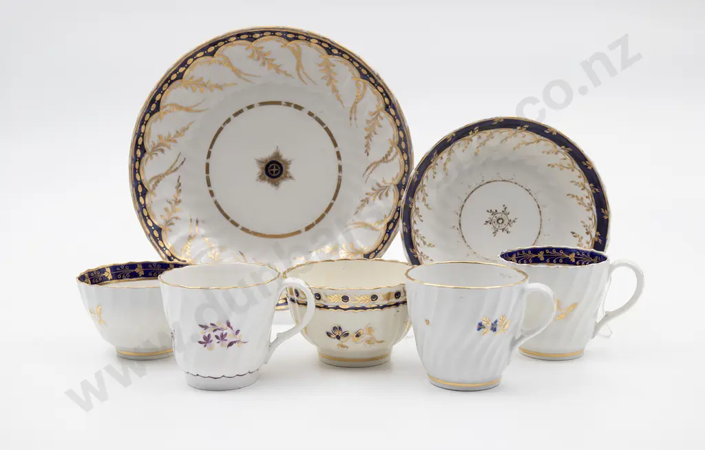 C1770 Chamberlains Worcester Tea Ware Image 1++