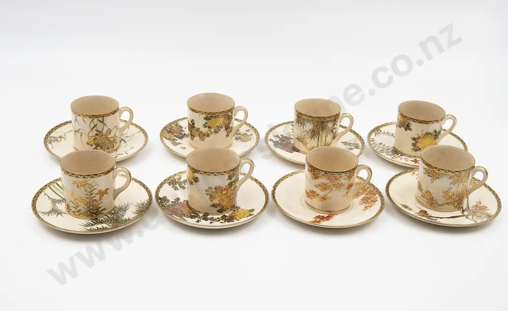 Small Collection Of Japanese Satsuma Ware Image 1++