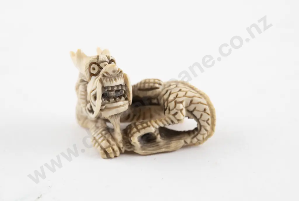 Carved Ivory Netsuke Image 1++