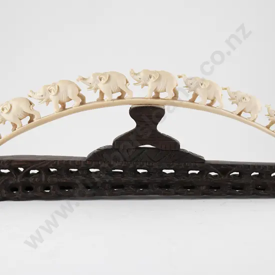 Carved Ivory Elephant Bridge