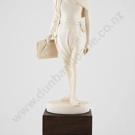 Finely Carved Ivory Figure Of Mahatma Gandhi