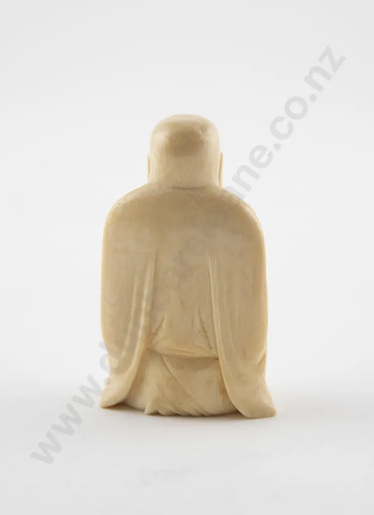 Small Chinese Carved Ivory Buddha Image 1++