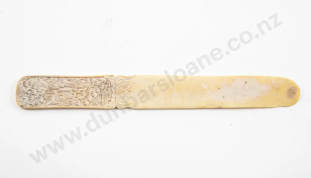 Antique Chinese Ivory Letter Opener Image 1++