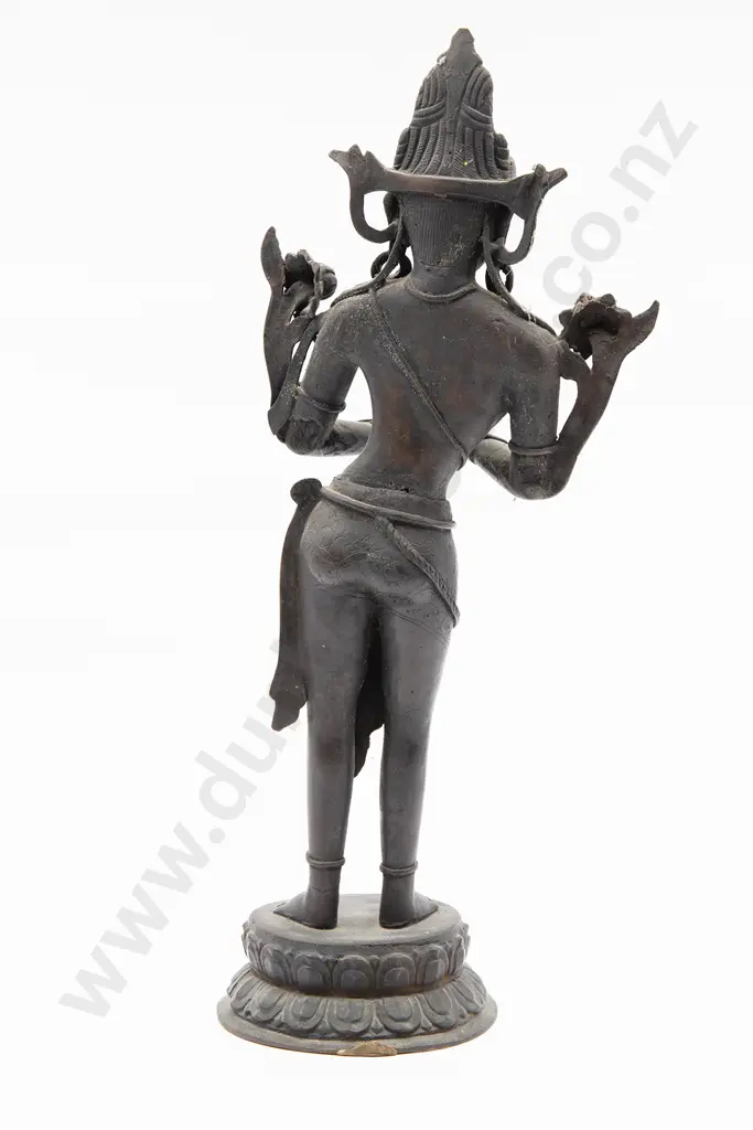 C19th Bronze Figure Of Tara The Buddhist Saviour Image 1++