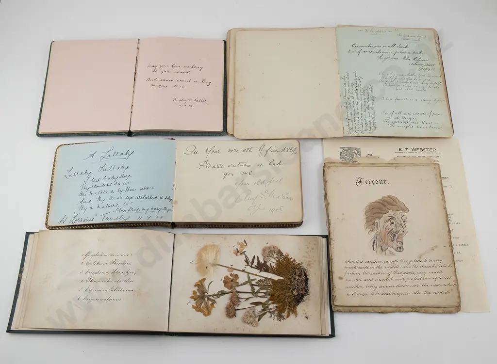 Collection Early C20th Autograph and various albums Image 1++