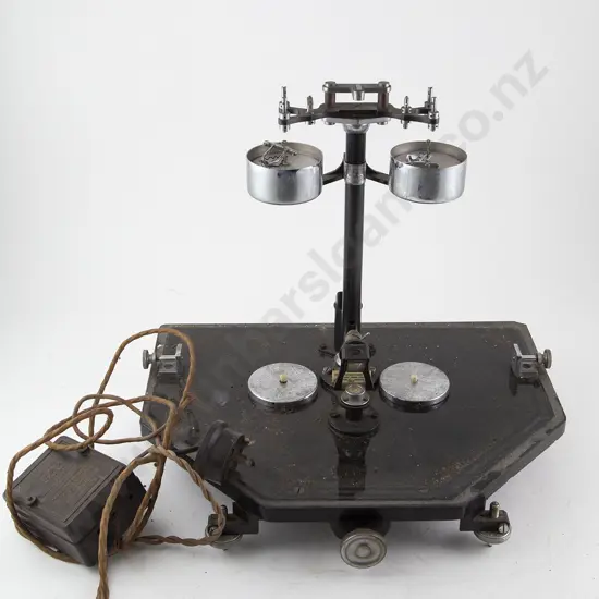 Vintage Mahogany & Glazed Set Of Mercury Measuring Scales