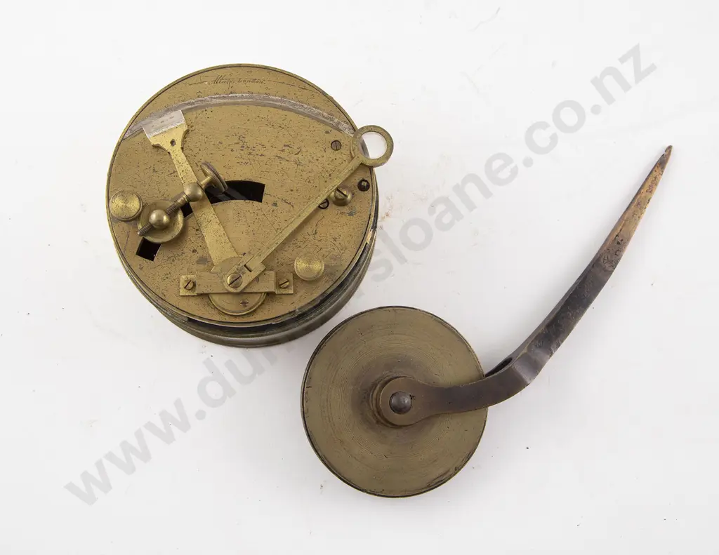 Bronzed Brass Nautical Box Sextant By Allan London Image 1++
