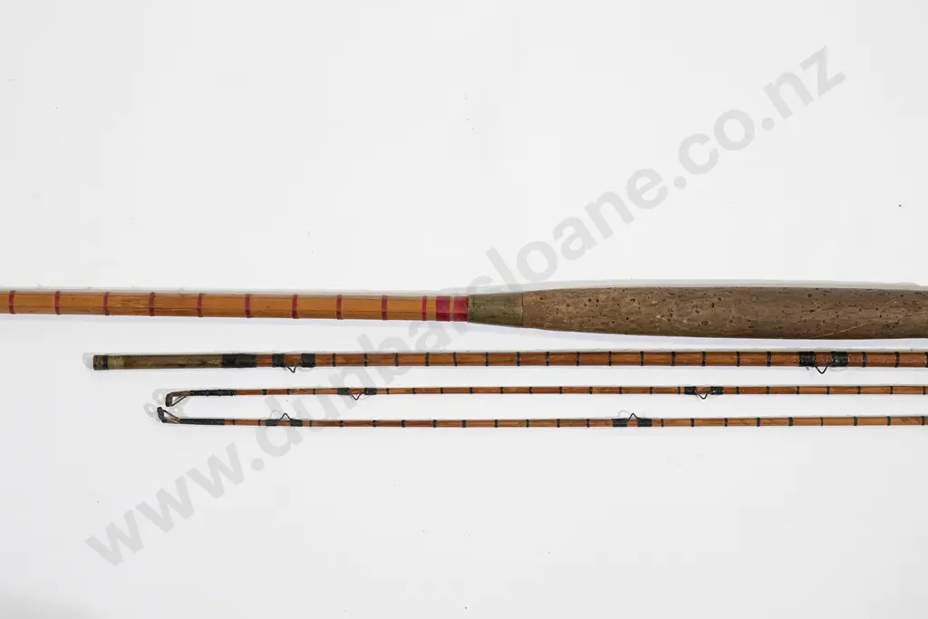 Three Piece Split Cane Salmon Rod Image 1++