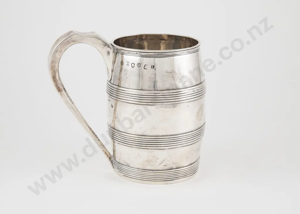 Rare Geo III S/S Barrel Tankard Image 1++