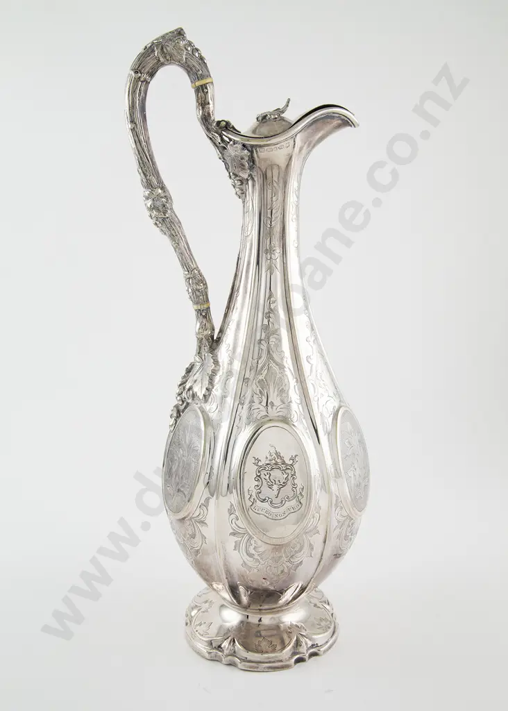 Vict S/P Wine Ewer Image 1++