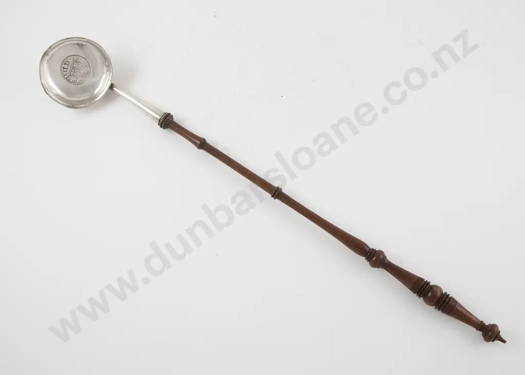 Geo III Unmarked S/S Punch Ladle Image 1++