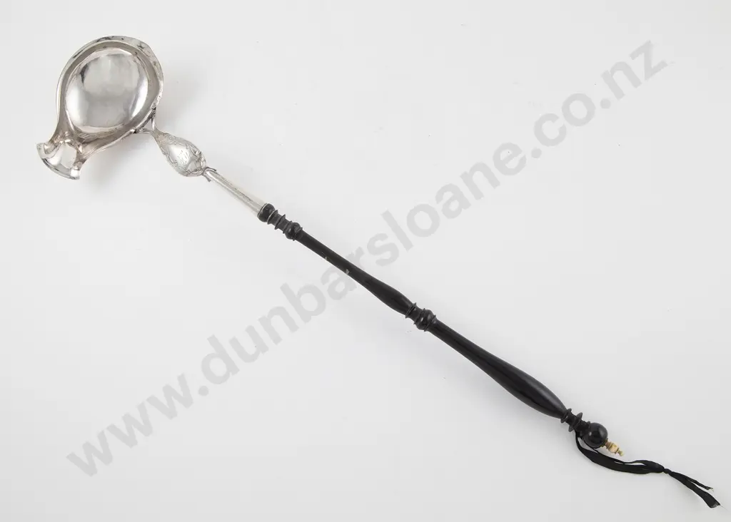 European Silver Punch Ladle Image 1++