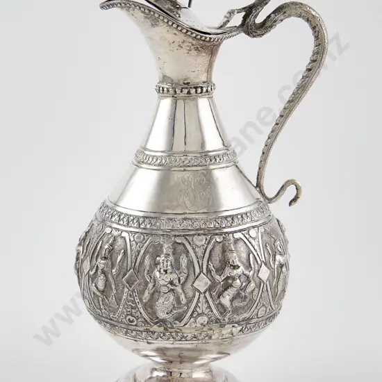 Small Thai/Siam Silver Wine Ewer
