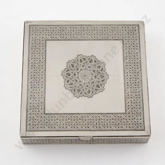 Early C20th Japanese Sterling (Unmarked) Box