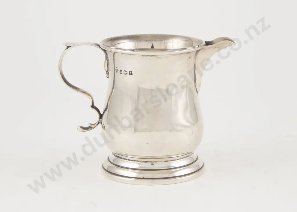 Geo V S/S Tankard Milk Jug Image 1++
