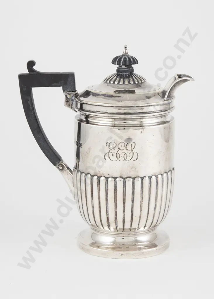 Late Vict S/S Hot Water Jug Image 1++