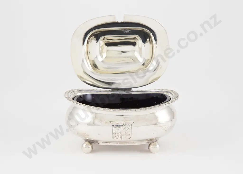 Geo III S/S Mustard Pot Image 1++