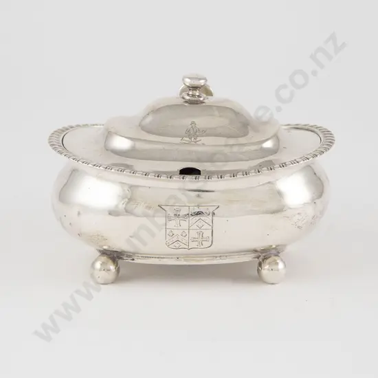 Geo III S/S Mustard Pot