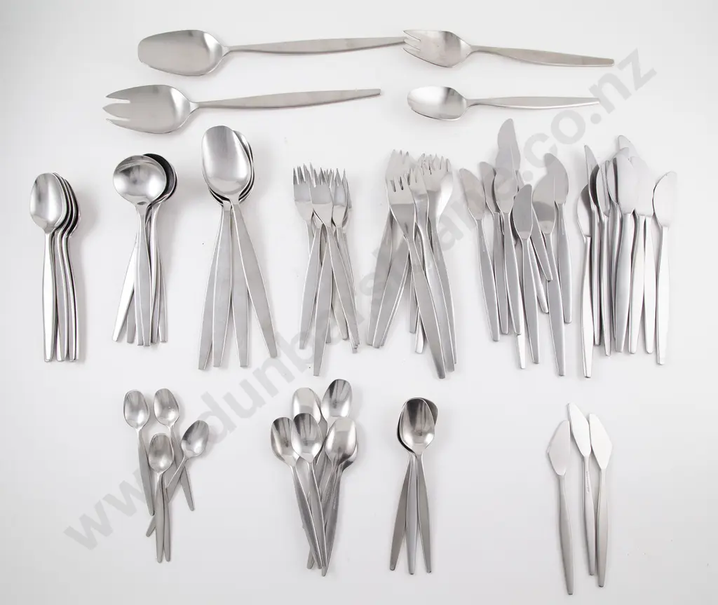 Gense Sweden "Focus" 8 Place Stainless Steel Cutlery Set Image 1++