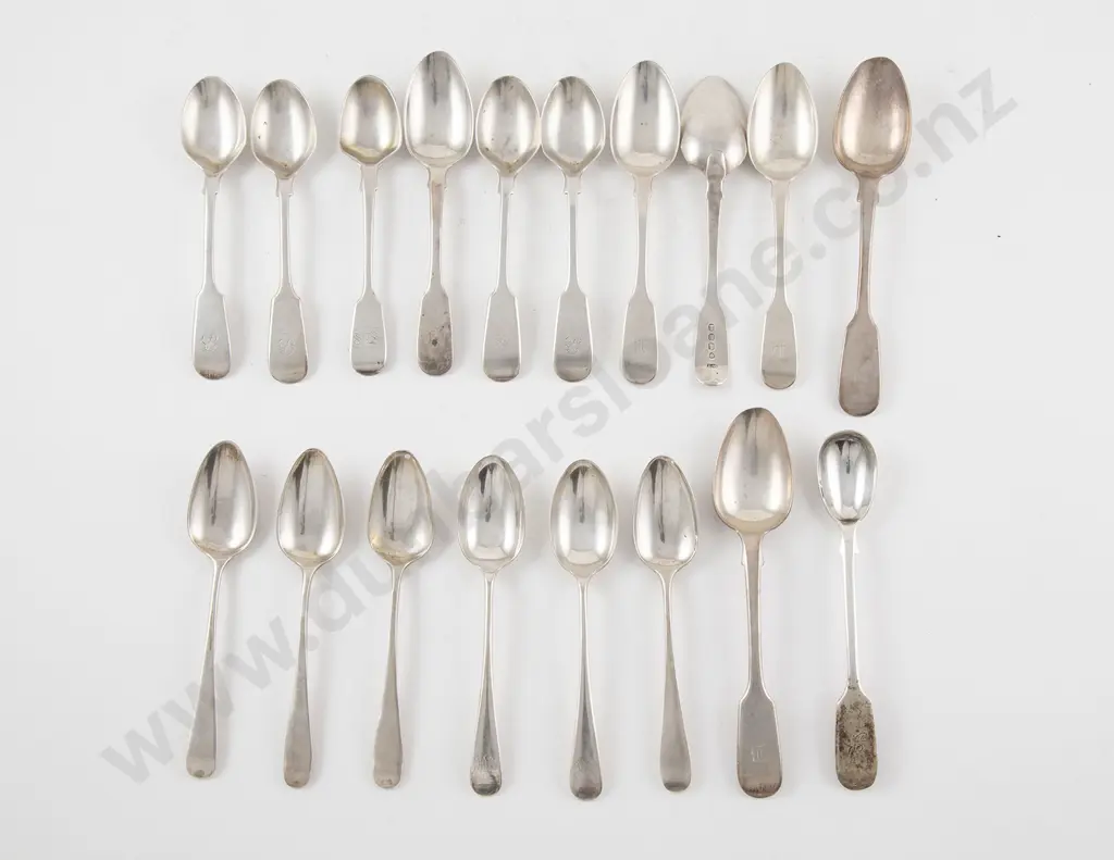18 Various S/S Teaspoons Image 1++