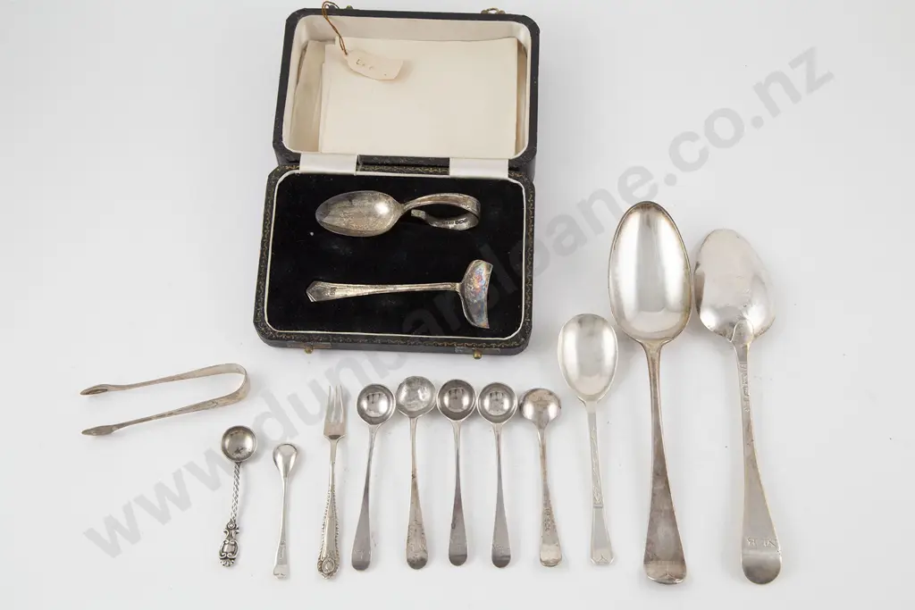 Two Geo III S/S Tablespoons Image 1++