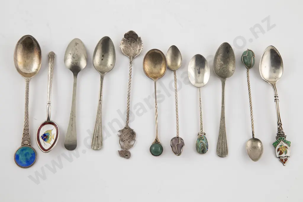 Collection Of S/S & Other Souvenir Spoons Image 1++