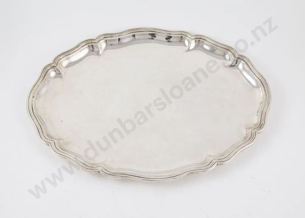 .835 Silver Drinks Tray Image 1++