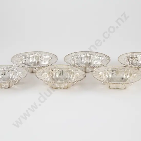 Set Of 6 S/S Bon Bon Dishes