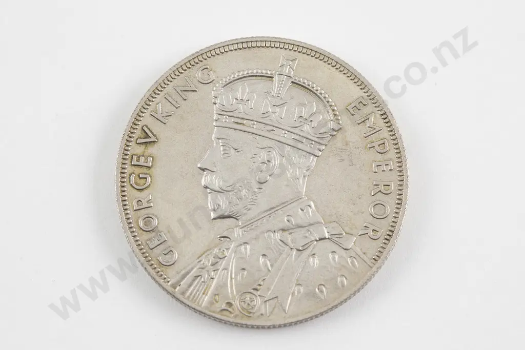 NZ GeoV 1935 Waitangi Crown Image 1++