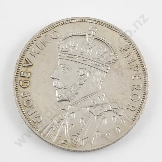 NZ GeoV 1935 Waitangi Crown