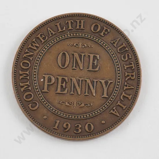 Australia GeoV 1930 Penny