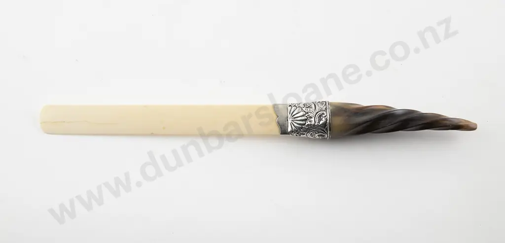 Edw VII S/S Ivory Letter Opener Image 1++