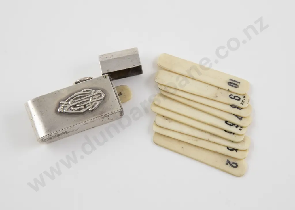 Antique S/S Shooting Peg Holder Image 1++