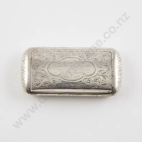 Vict S/S Snuff Box