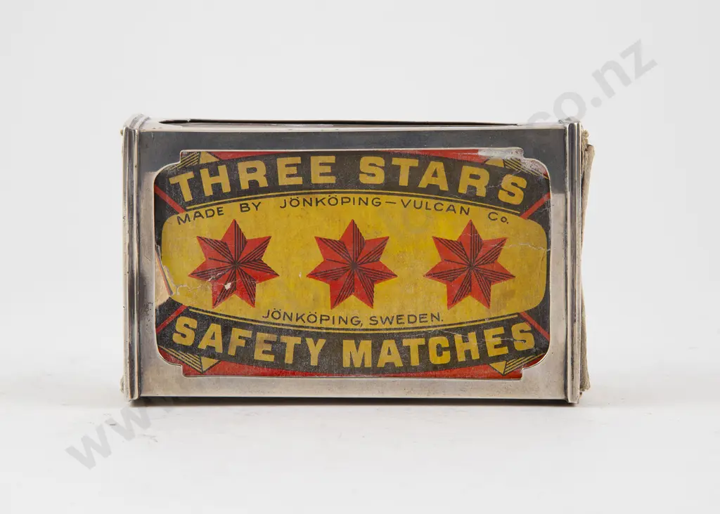Dutch Silver Matchbox Holder Image 1++