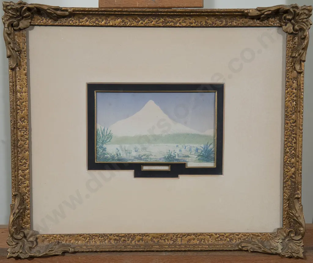 After George Baxter Prints - Her Majesty Landing at Cove Naval Base Ireland & Chimborozo Andes Ecuador (2) Image 1++